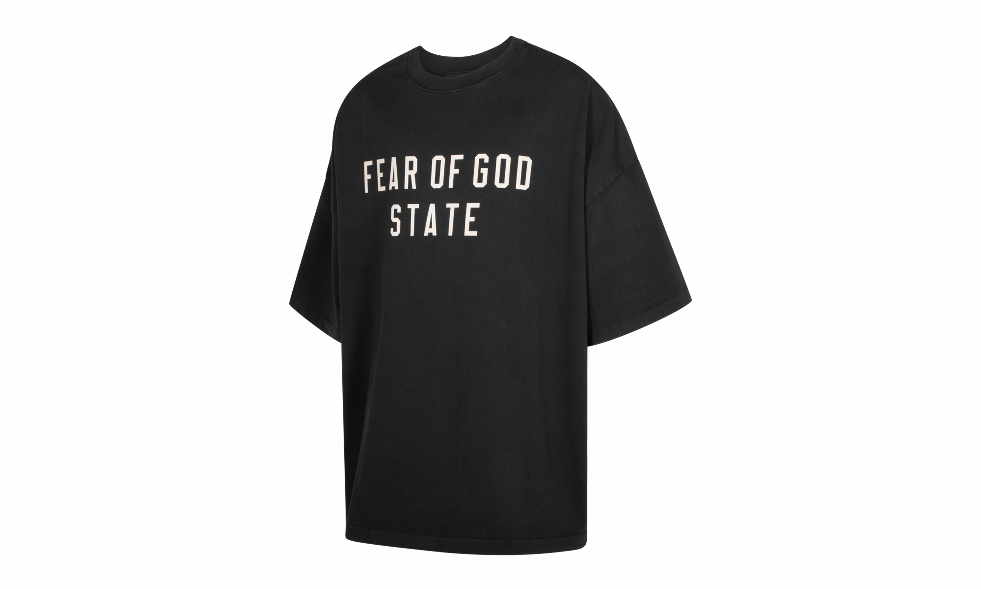 Road Look LowProfile Fasteners Mens Heavy Crewneck Tee "BLACK"