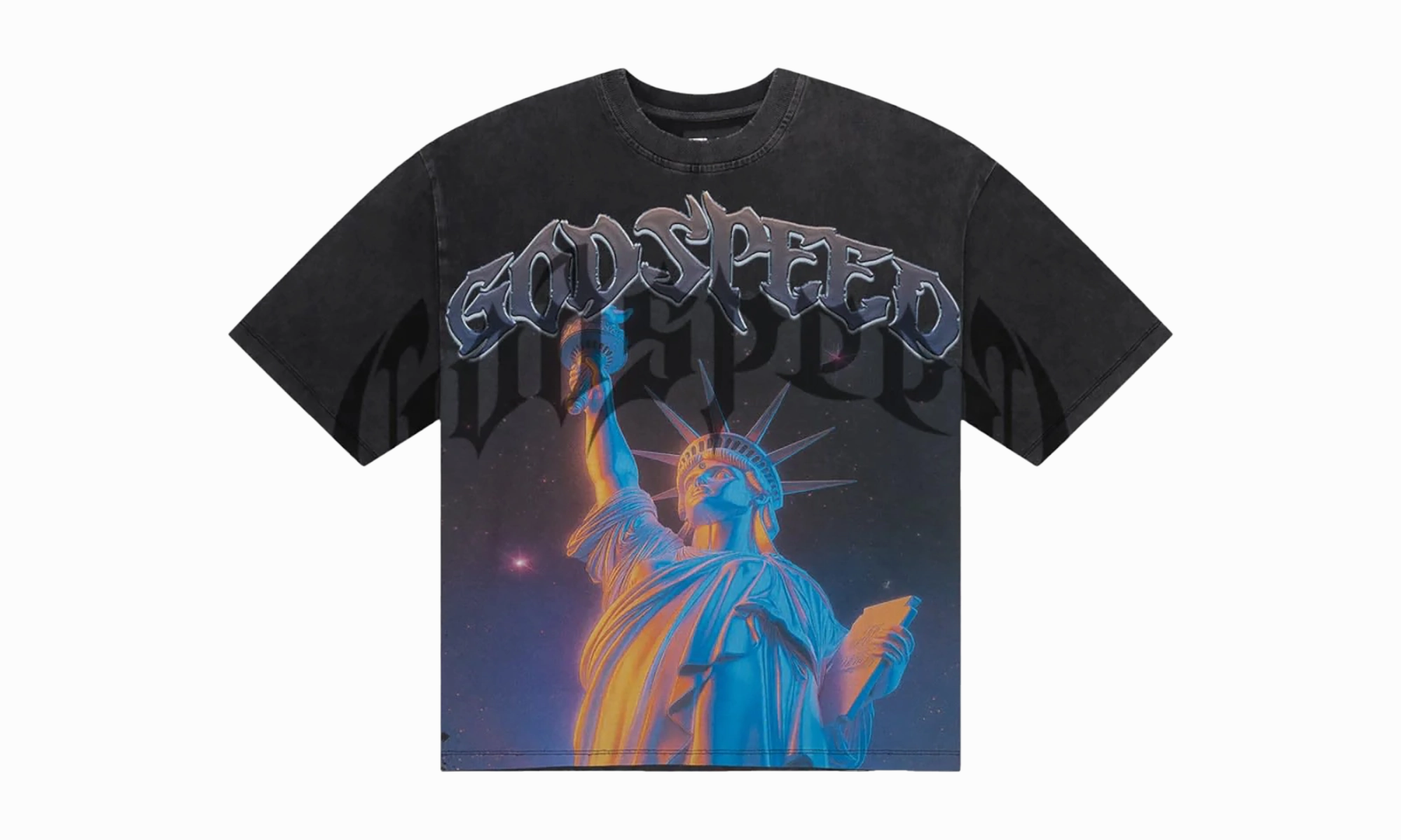 Diamond Soul Stretchable Waistband Purple City T-Shirt "Grey Wash"