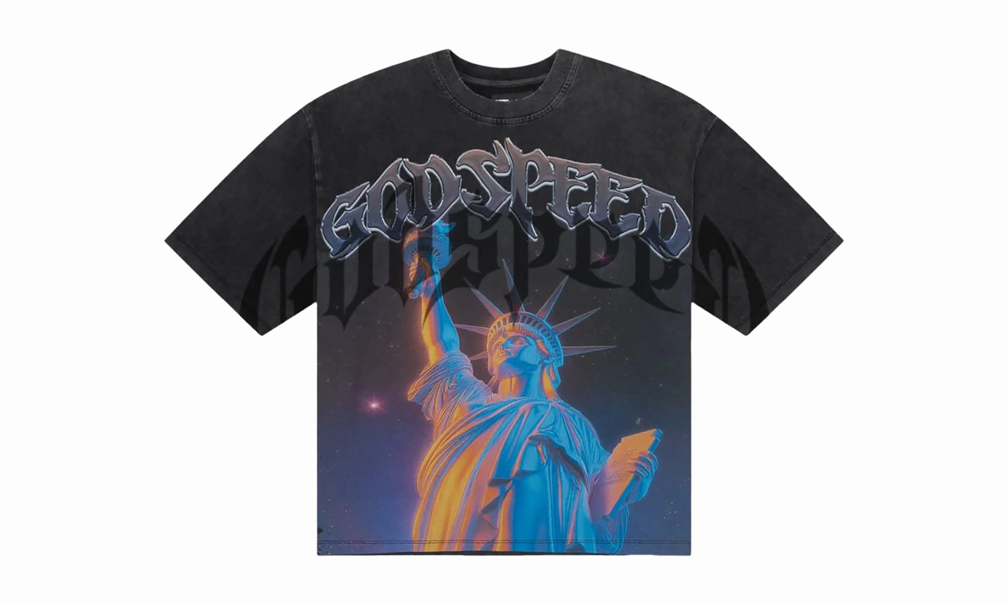 Purple City T-Shirt "Grey Wash" Noble Core ThermalRegulating Fabric