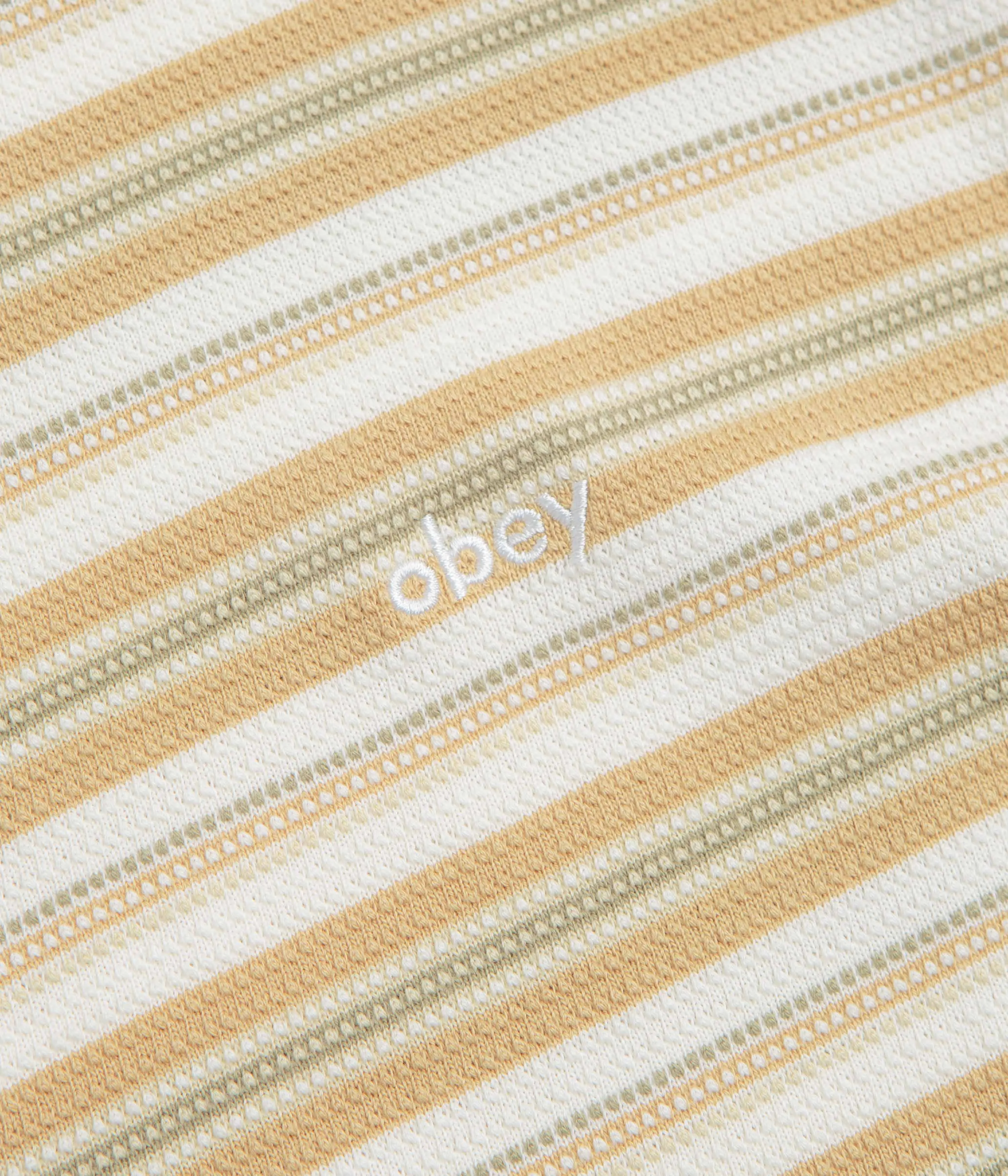 Obey Kenny Relaxed T-Shirt - Unbleached Multi diving venue beach scene