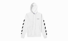 Drag Helvetica Over Hoodie "White/Black"