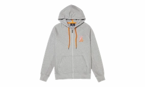 Drake Zip-Up Heather Men's Hoodie "Grey"