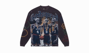 AllDayComfort MoistureControl Fabric DreamTeam '24 L/S "Vintage Navy"