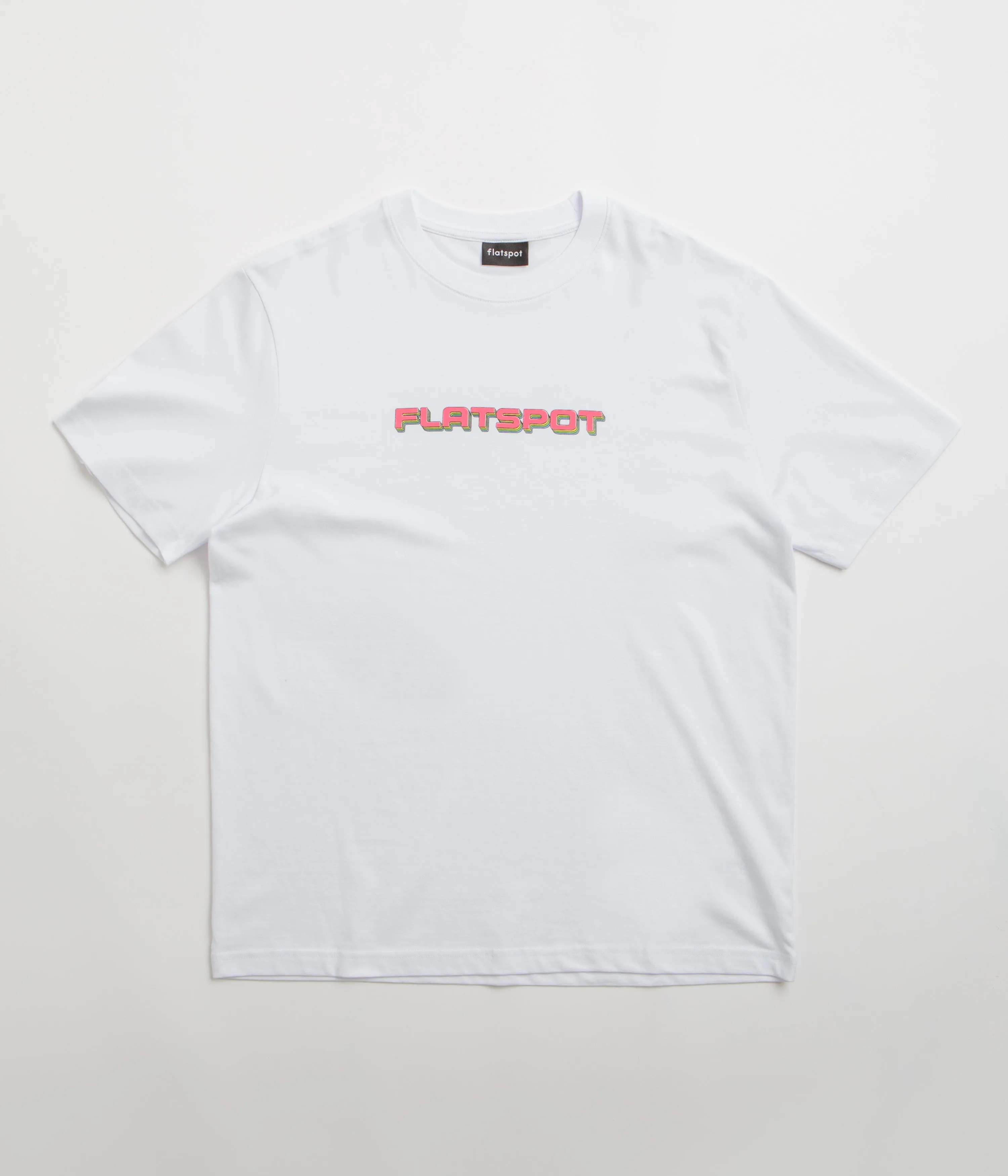 Dry climate flatspot Repeat Logo T-Shirt - White