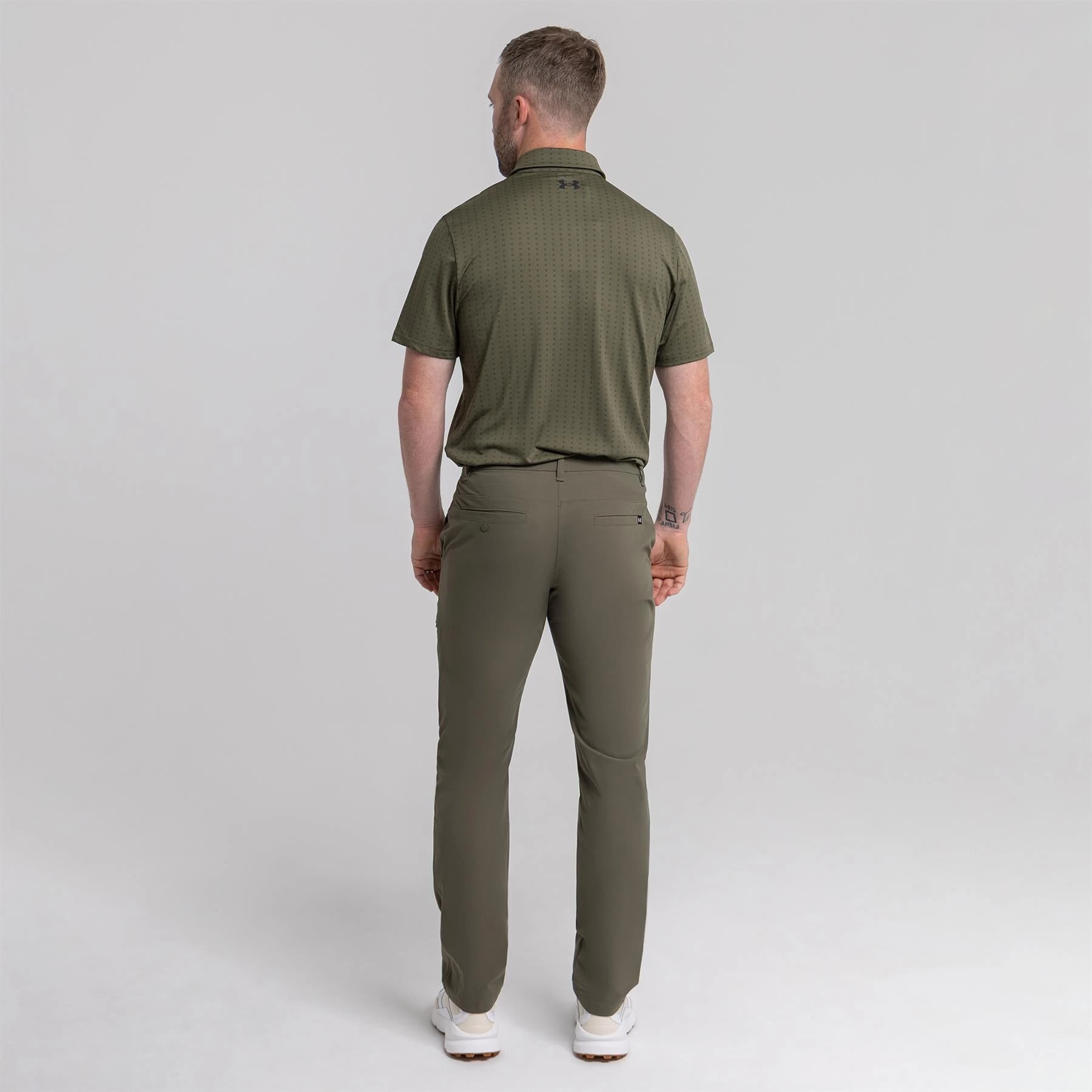 Multipurpose Design High Durability Stitching Drive Cargo Pants Marine OD Green/Halo Grey