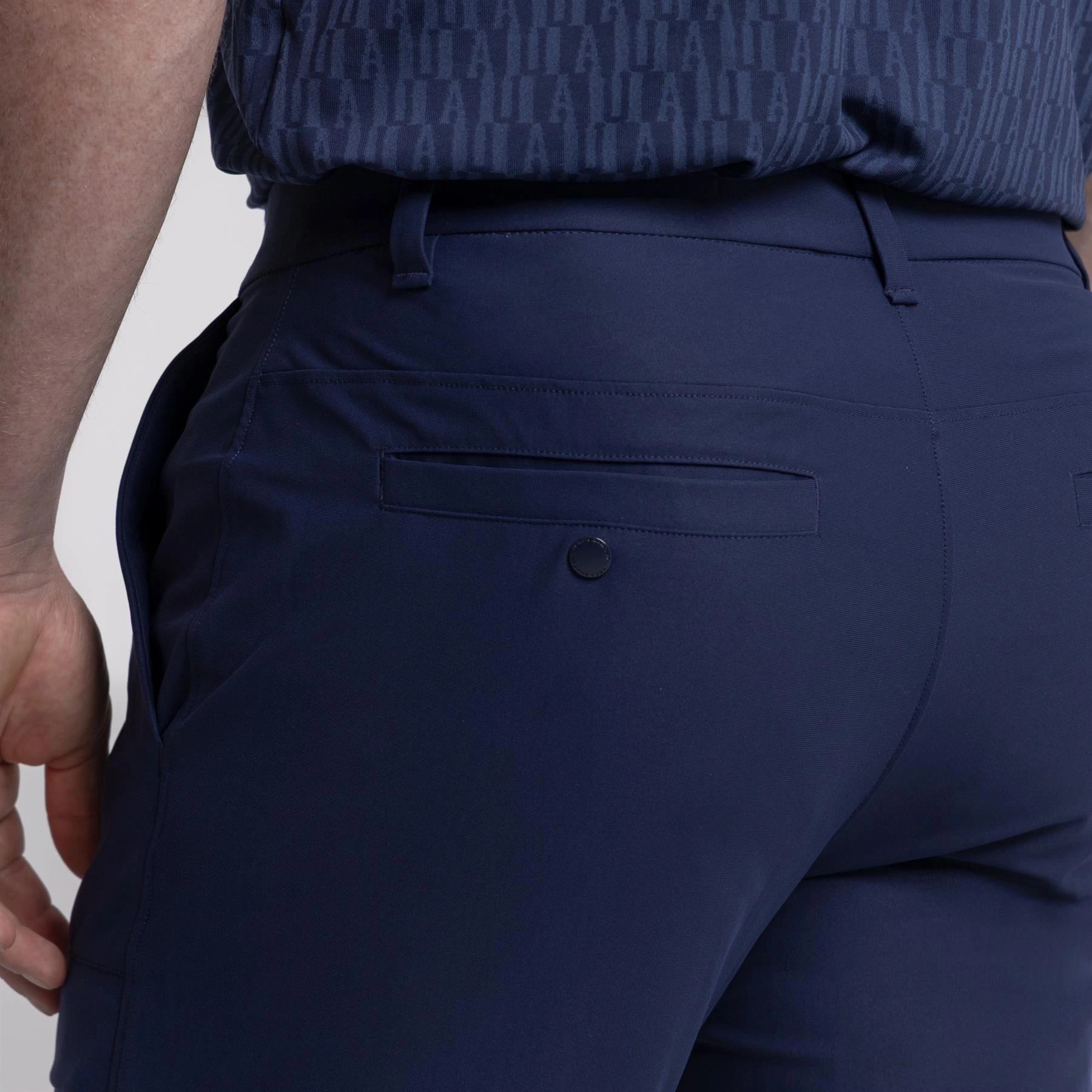 Flexible Motion Soft Structure Drive Cargo Pants Midnight Navy/Halo Grey