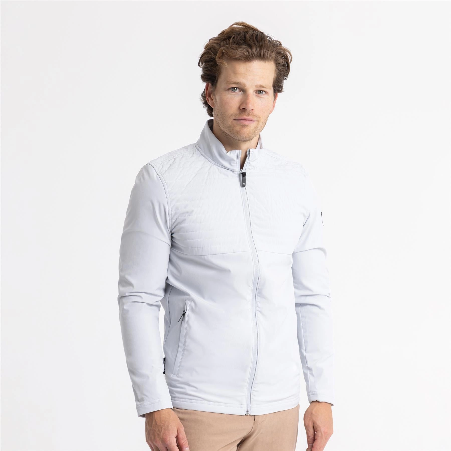 All Day Use Drive Pro Full Zip Jacket Halo Grey/Black