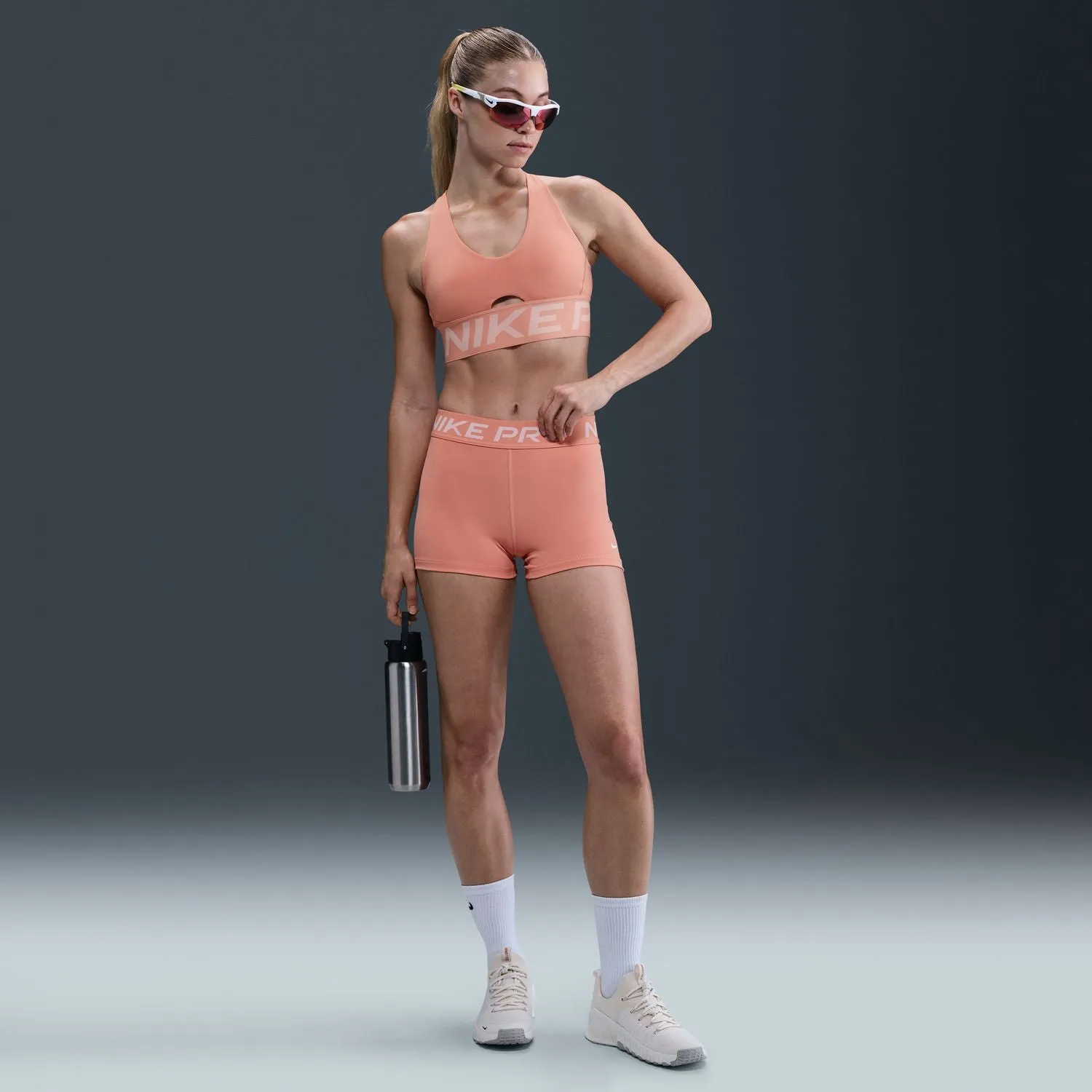 Nike Pro 3" Bike Short - Womens Sky Cool