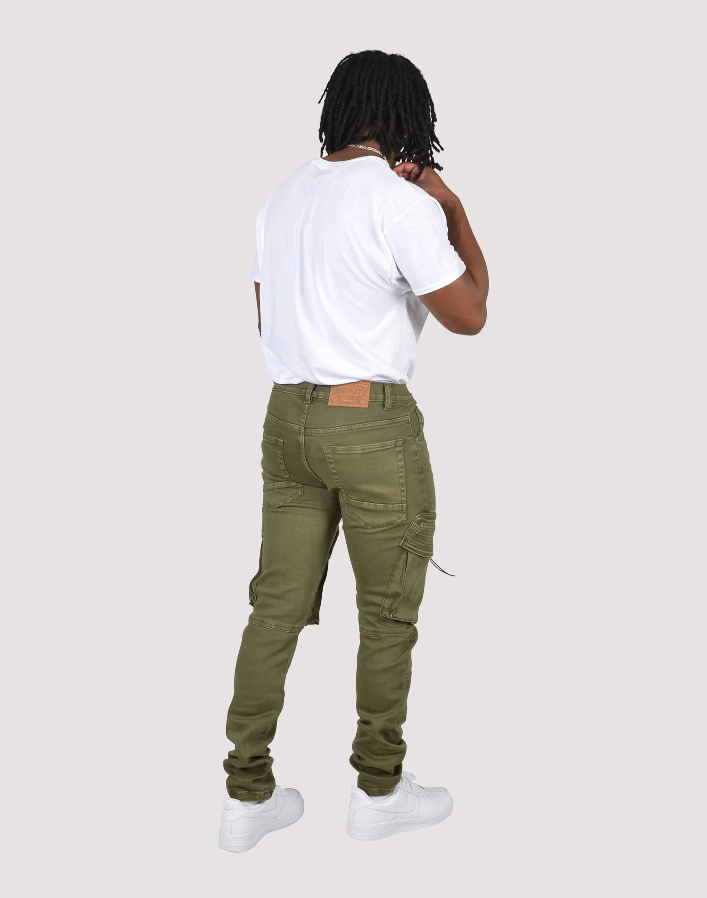 Red Flash Grindhouse Bellow Chord Pocket Denim Jeans