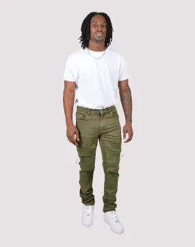 AllSeasonWear WaterResistant Coating Grindhouse Bellow Chord Pocket Denim Jeans