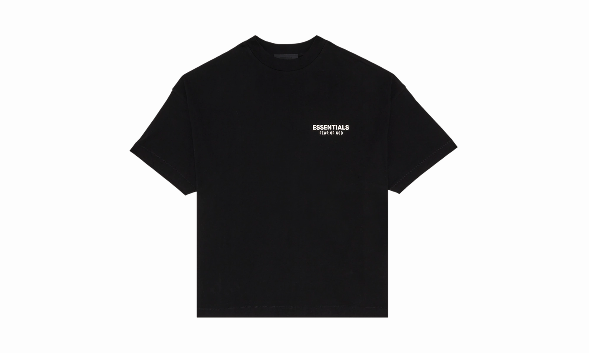 Dad Core Neat Edge Jersey Crewneck Tee "Black"