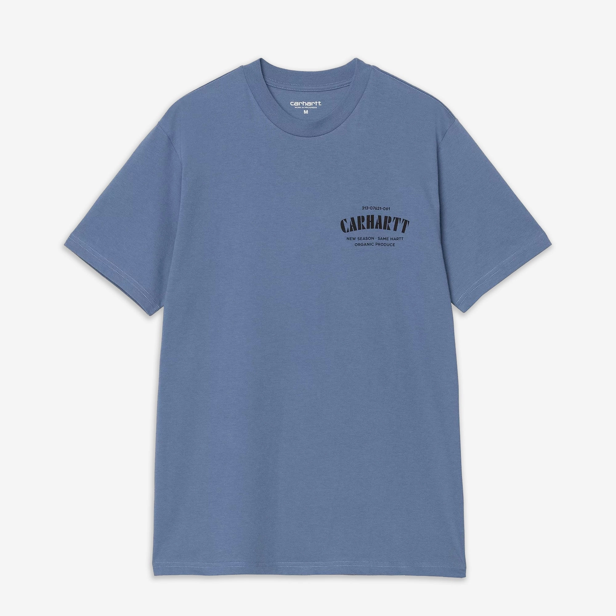 Soft Flow Carhartt | S/S CATALOGUE C LOGO T-SHIRT { BLUE/BLACK