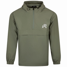 Evergreen Nylon Anorak Sage suitable for theater performances