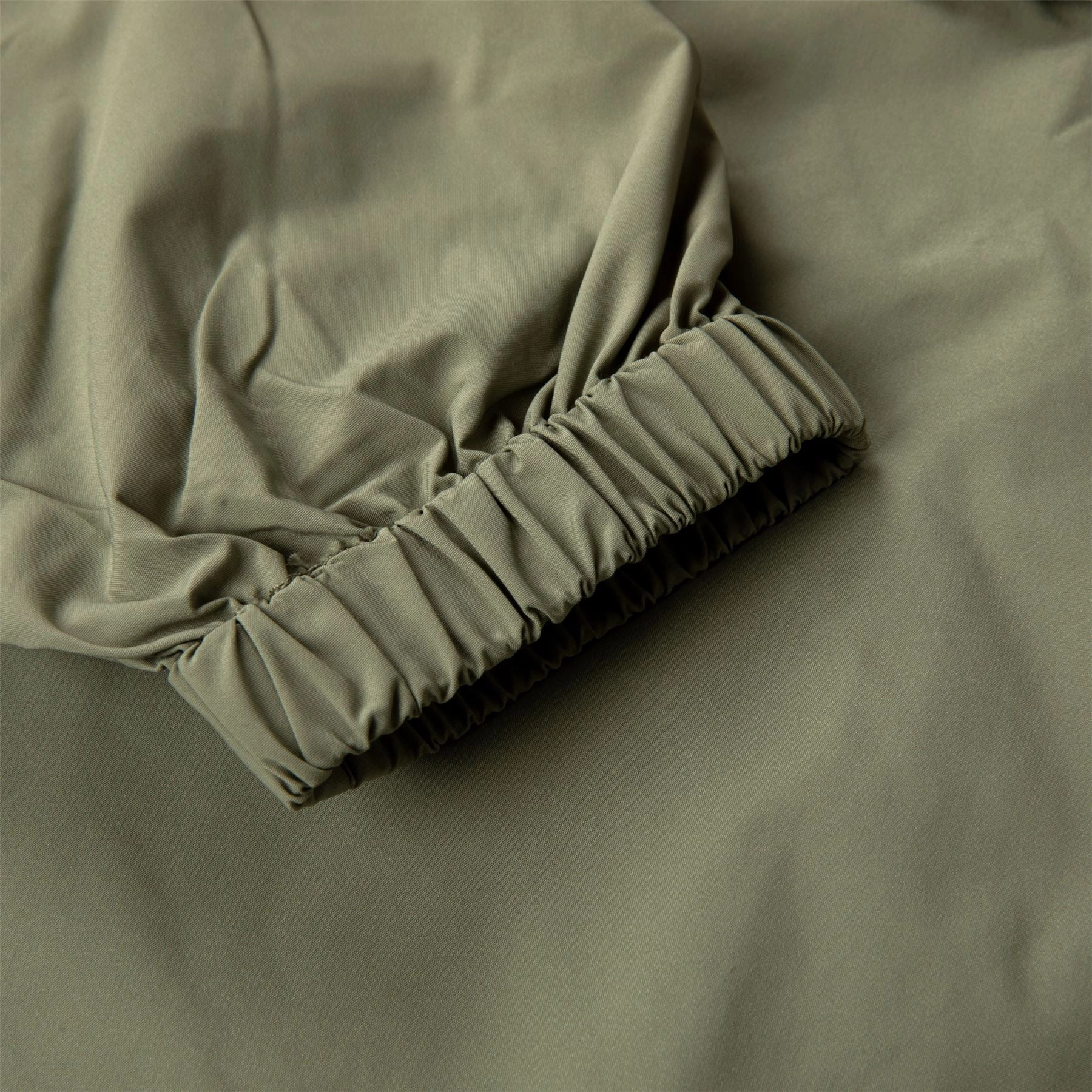 Wind Control Evergreen Nylon Anorak Sage