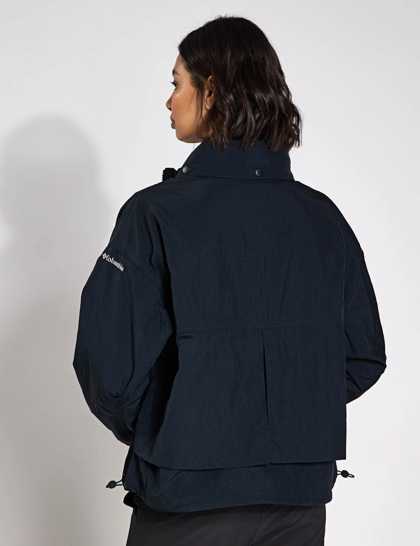 Paracutie II Hooded Windbreaker - Black Flexible Knit