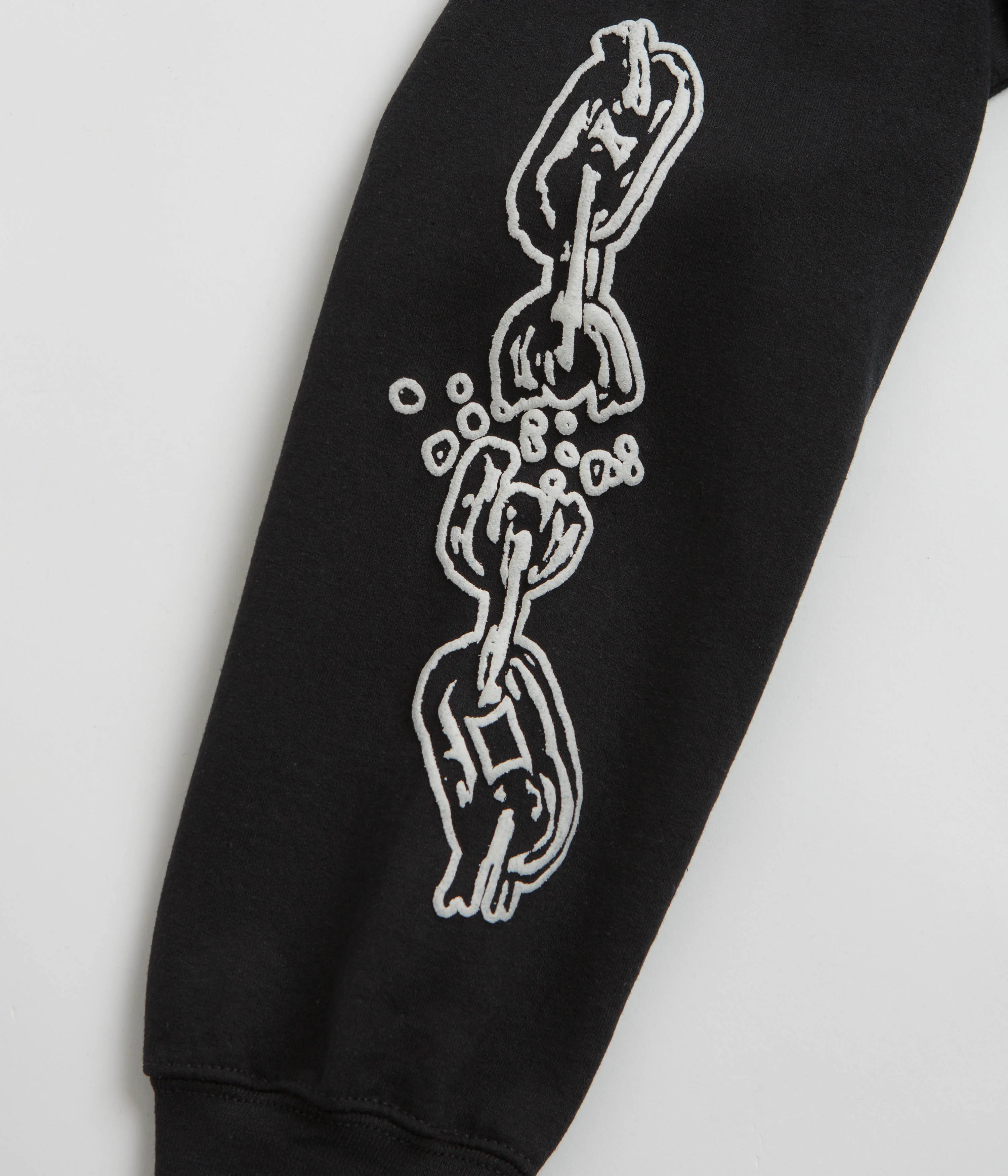 Dungeon Lights Out Crewneck Sweatshirt - Black product embroidery artistry keychain accents