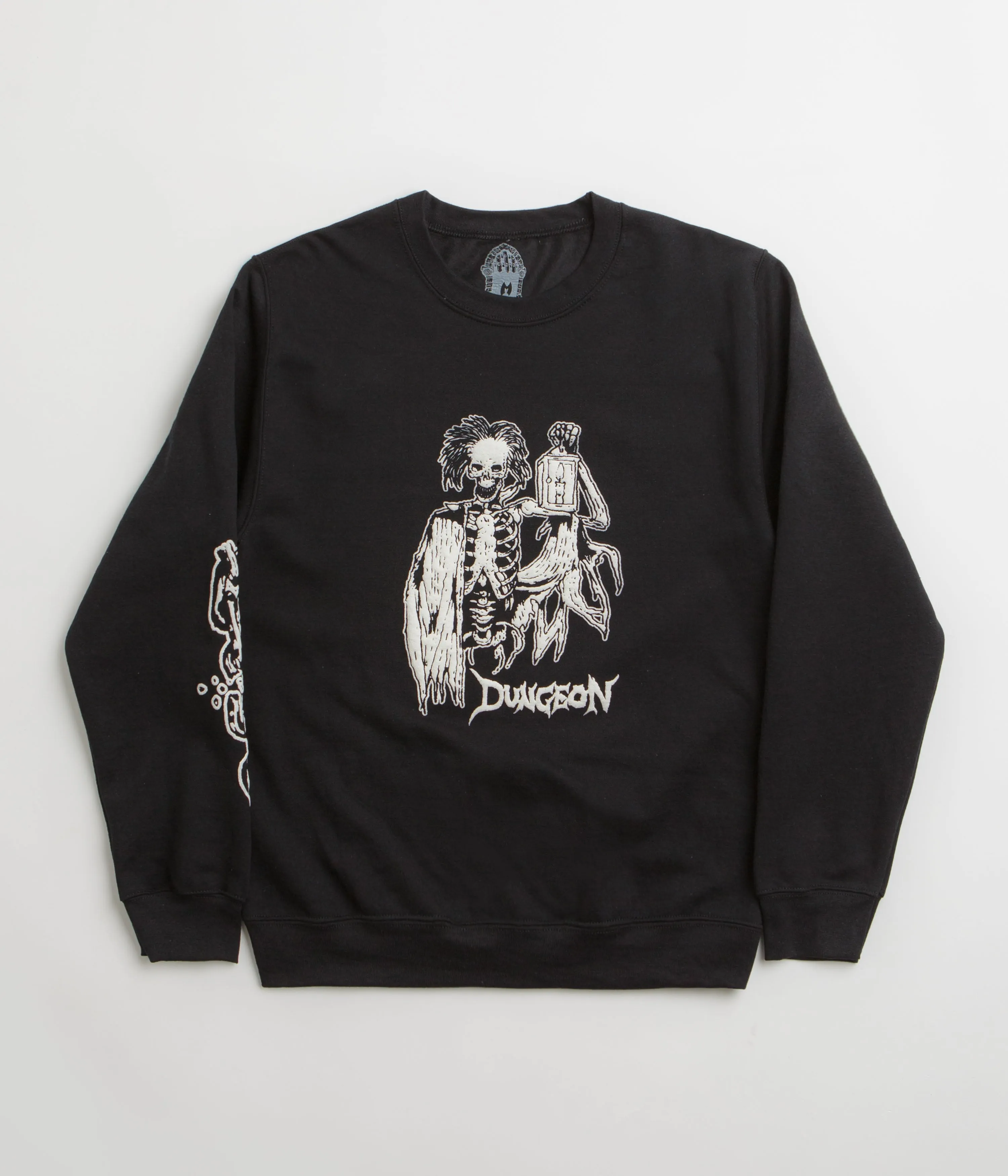 product tribal energy Dungeon Lights Out Crewneck Sweatshirt - Black