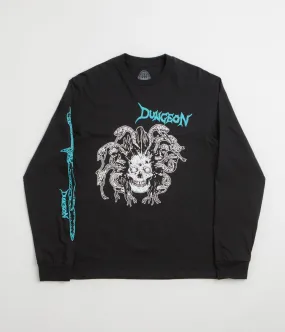 cinema venue Dungeon Medusa Long Sleeve T-Shirt - Black