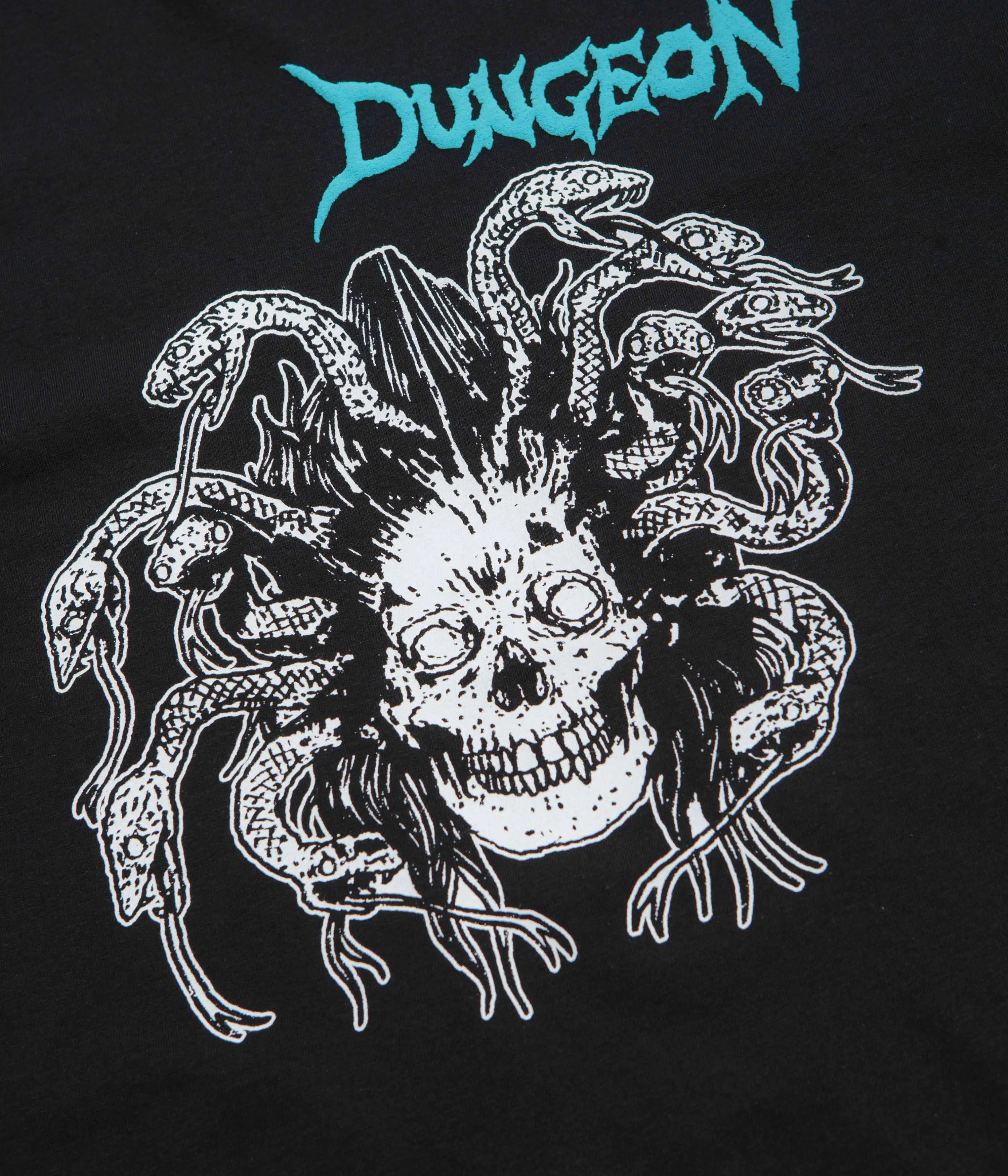 Prom look Dungeon Medusa Long Sleeve T-Shirt - Black