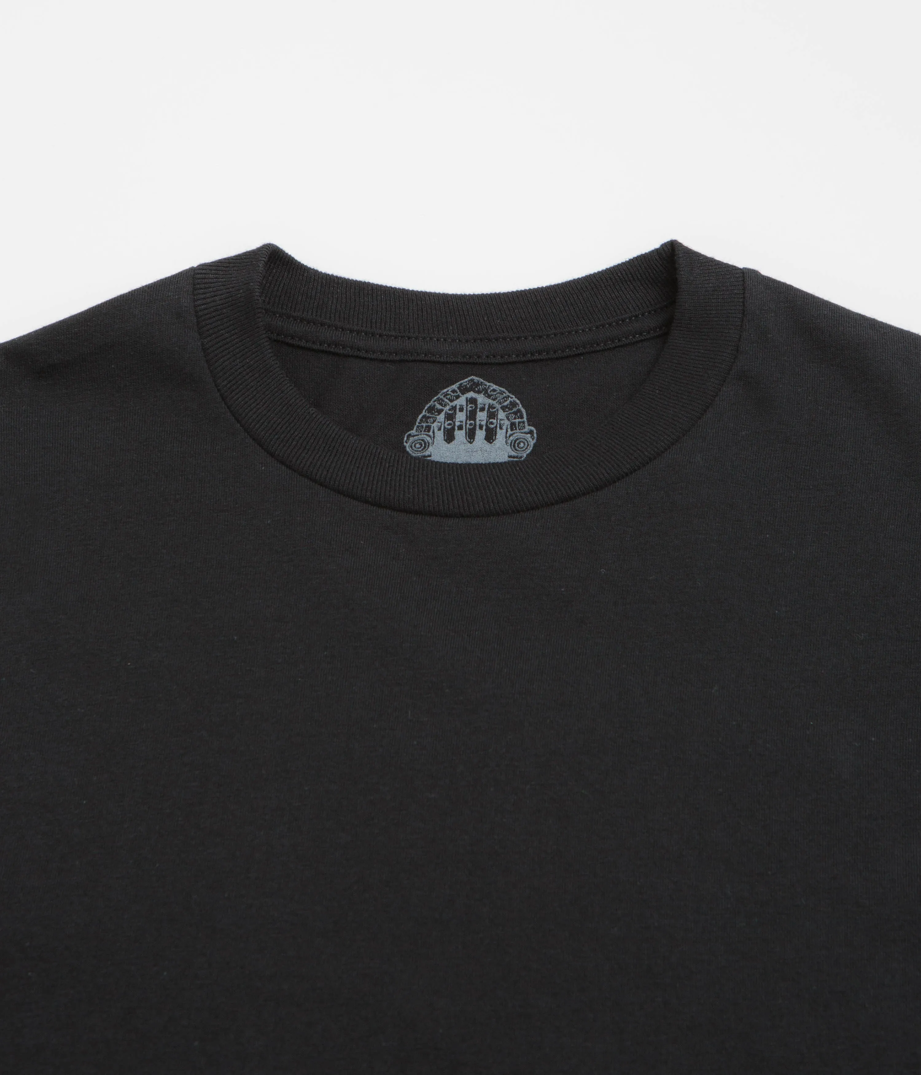 Dungeon Portcullis Logo Long Sleeve T-Shirt - Black simple accessories