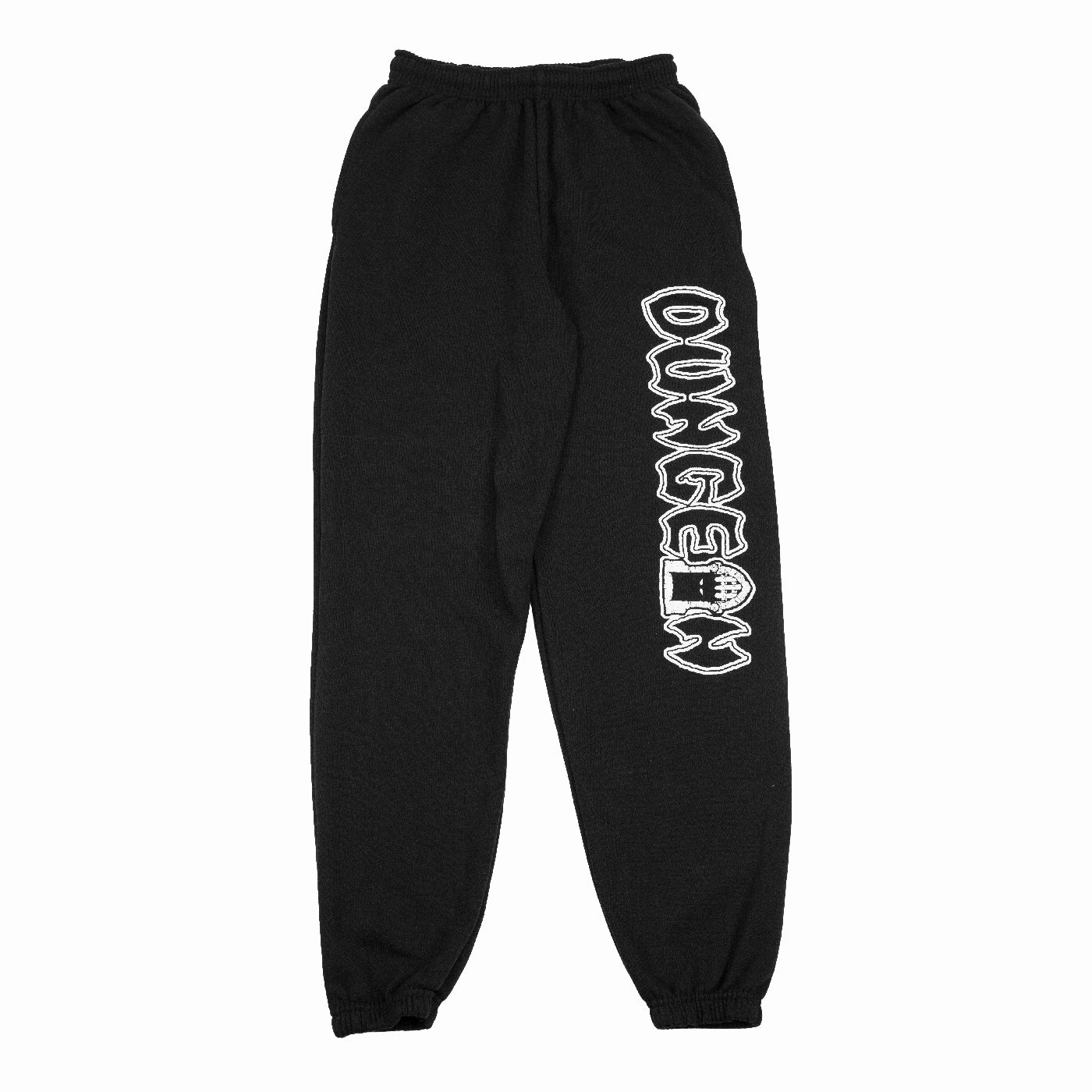 Bonded Seam Reinforcement Dungeon Portcullis Joggers - Black