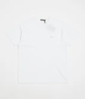 family event museum Dime Cursive Small Logo T-Shirt - White