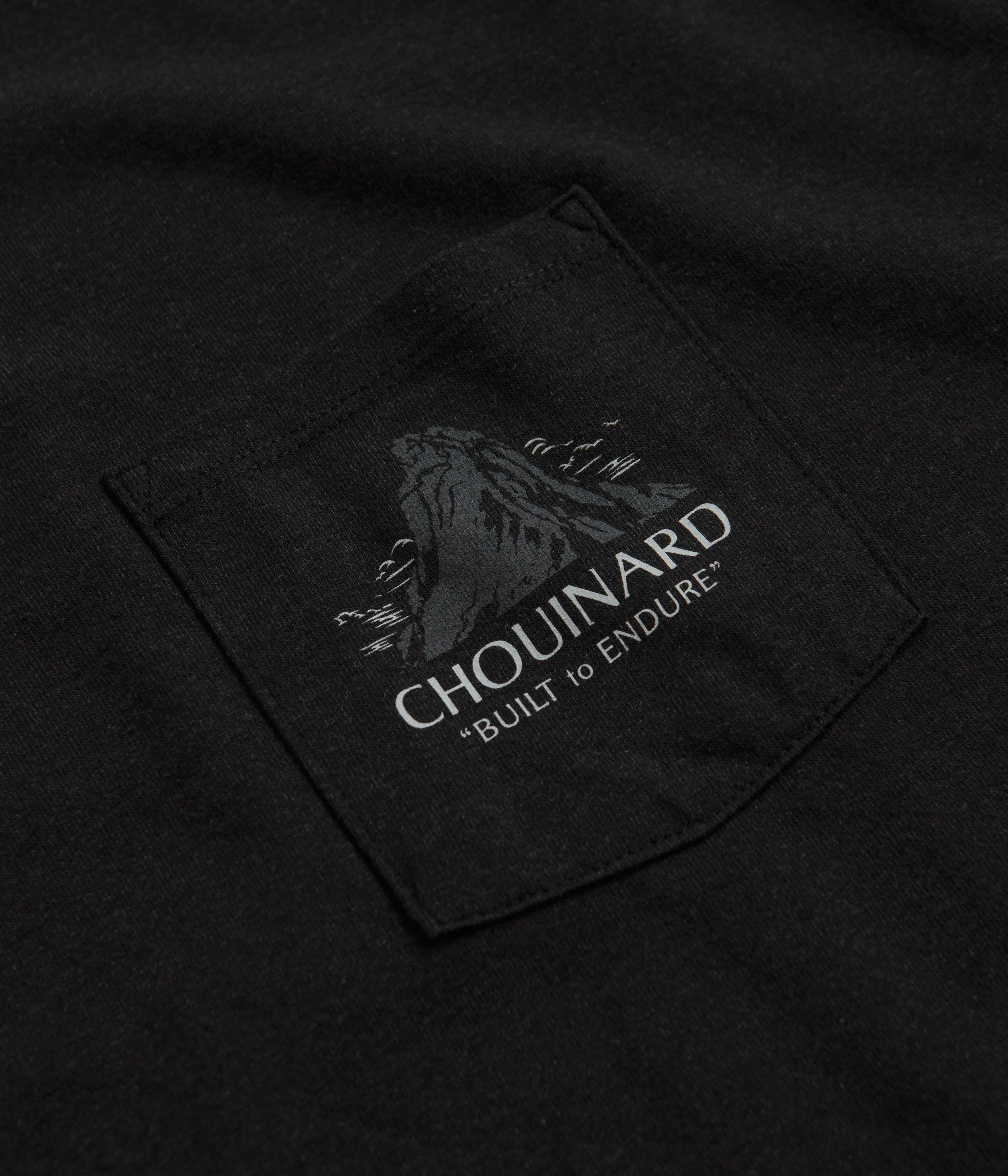 Sandals Patagonia Chouinard Crest Pocket Responsibili-Tee T-Shirt - Ink Black