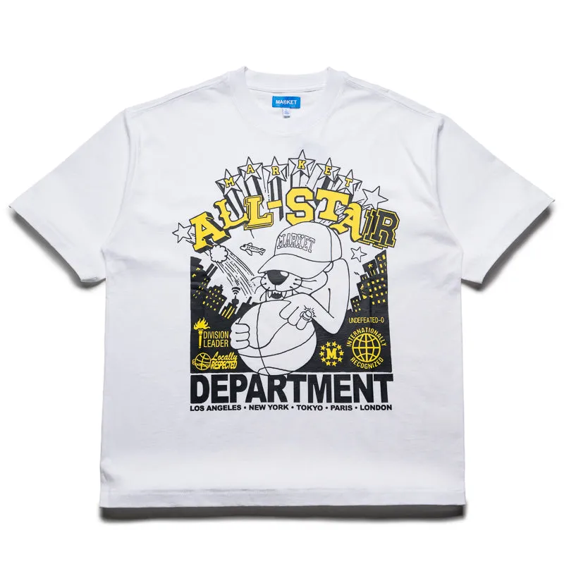 travel clothes club Market Locally Respected Tee - White