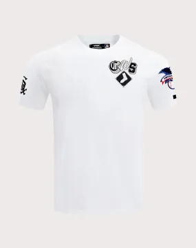 Central Mills Pro Standard Chicago White Sox City Ransom Short Sleeve Tee-White Matte Tone Road Soul