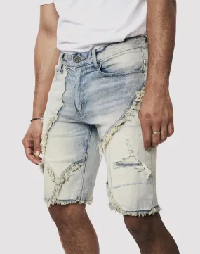 Hero Fit Sustain Glow Grindhouse Seville Patchwork Shorts