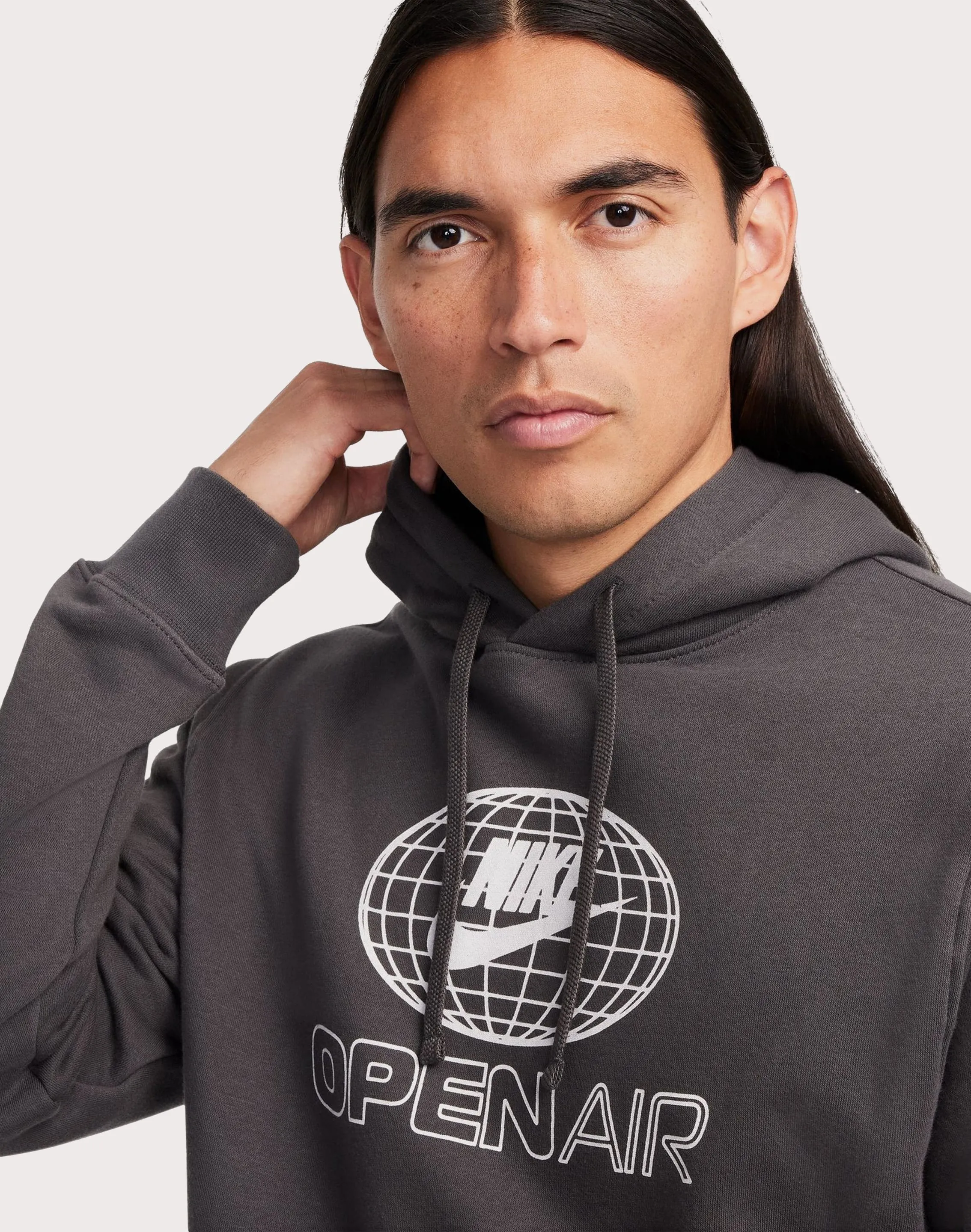 Italian Flair Nike Sportswear Club Gel Open Air Pullover Hoodie
