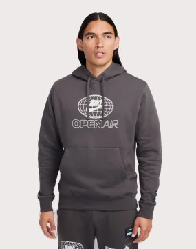 Nike Sportswear Club Gel Open Air Pullover Hoodie Vision Glow