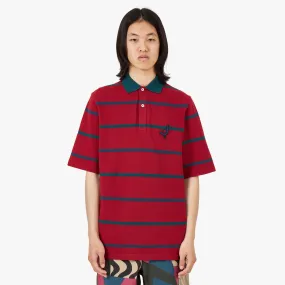 Dressy look by Parra Fancy Goose Polo Shirt / Red
