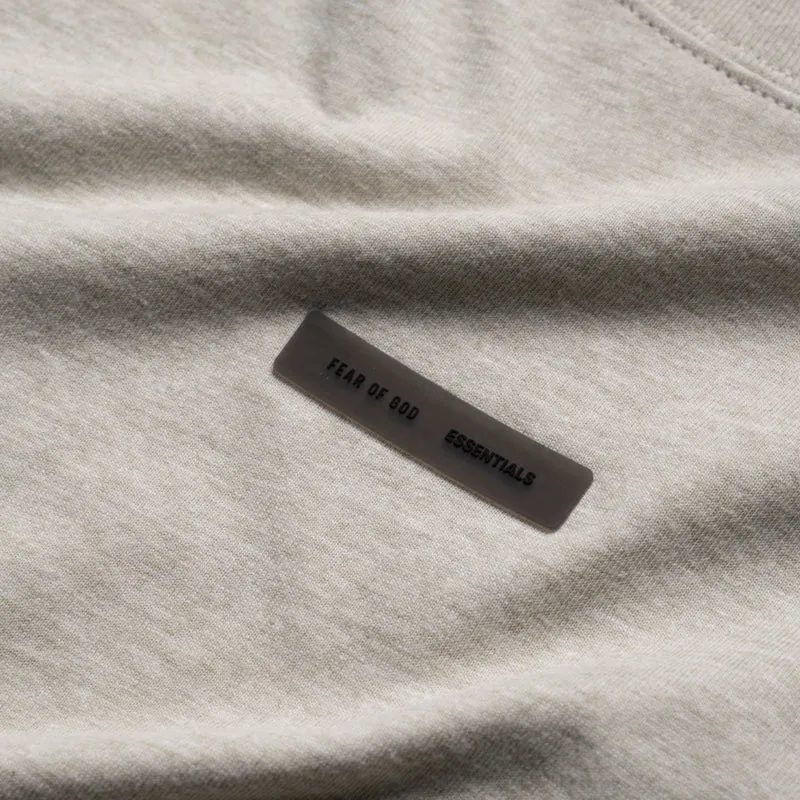 tennis venue Fear Of God Essentials Vintage Fit Tee - Heather Stone