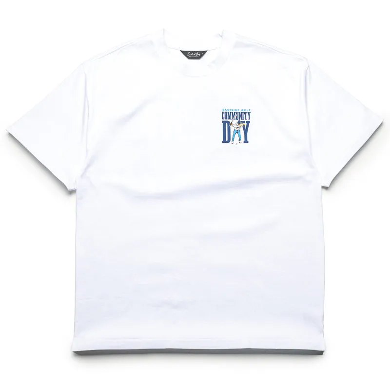 Elasticized Eastside Golf Community Tee - Bright White