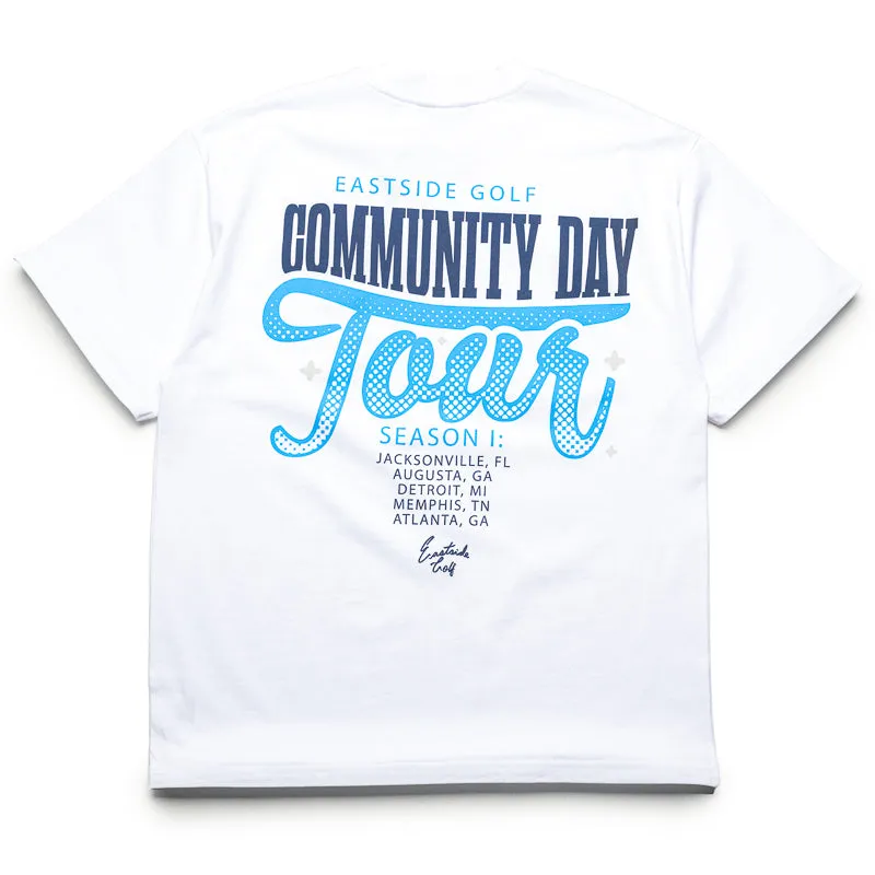 Eastside Golf Community Tee - Bright White urban climate