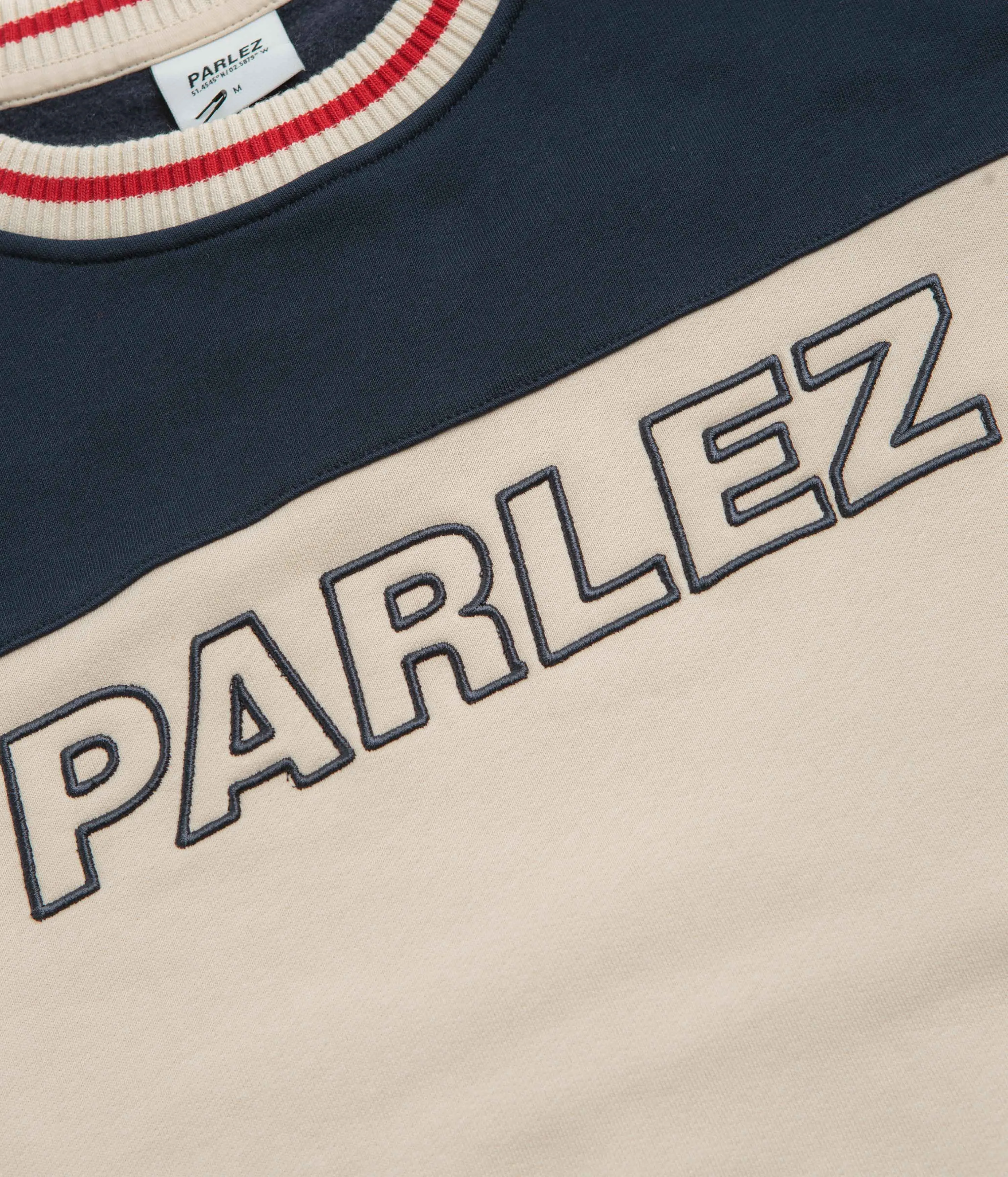 Parlez Club Os Crewneck Sweatshirt - Midnight product shipping Drawstring