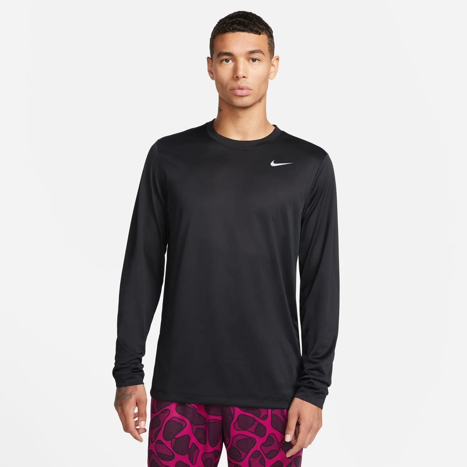 African Bold LowMaintenanceMaterial Dri Fit Long Sleeve Tee - Mens