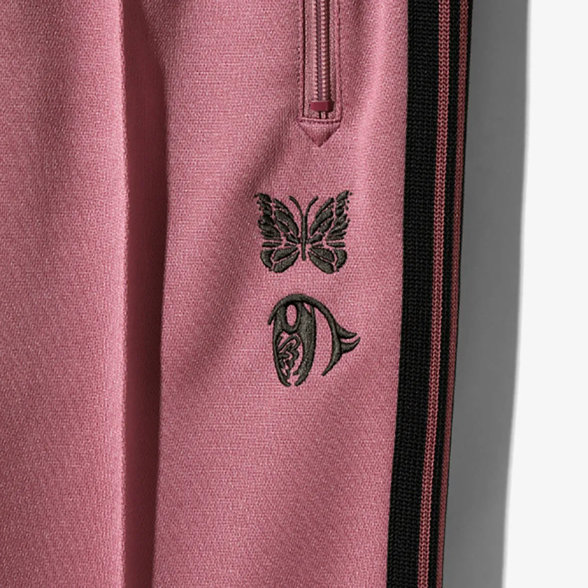 Thick Fiber KAE TANAKA X NEEDLES TRACK PANT POLY - PINK