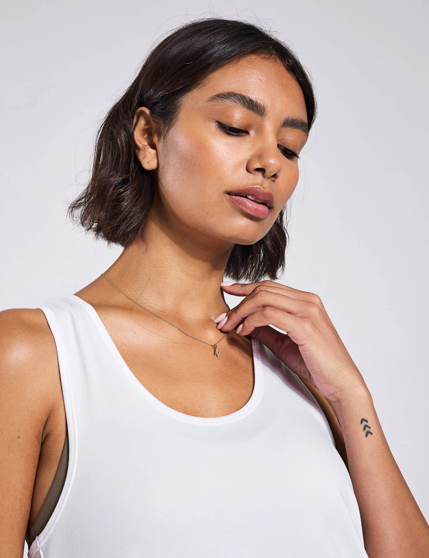 multi - compartment ReSet Relaxed Tank - White