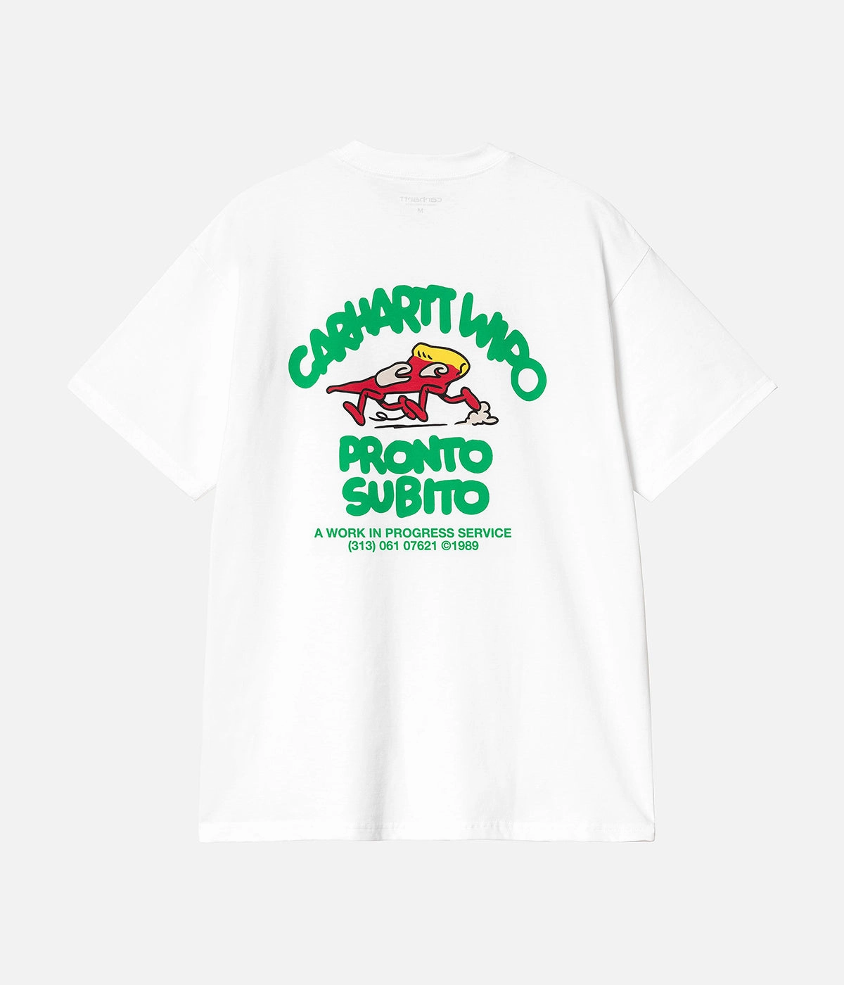 Carhartt WIP Pronto T-Shirt Hooded Neckline Soft Collar Design