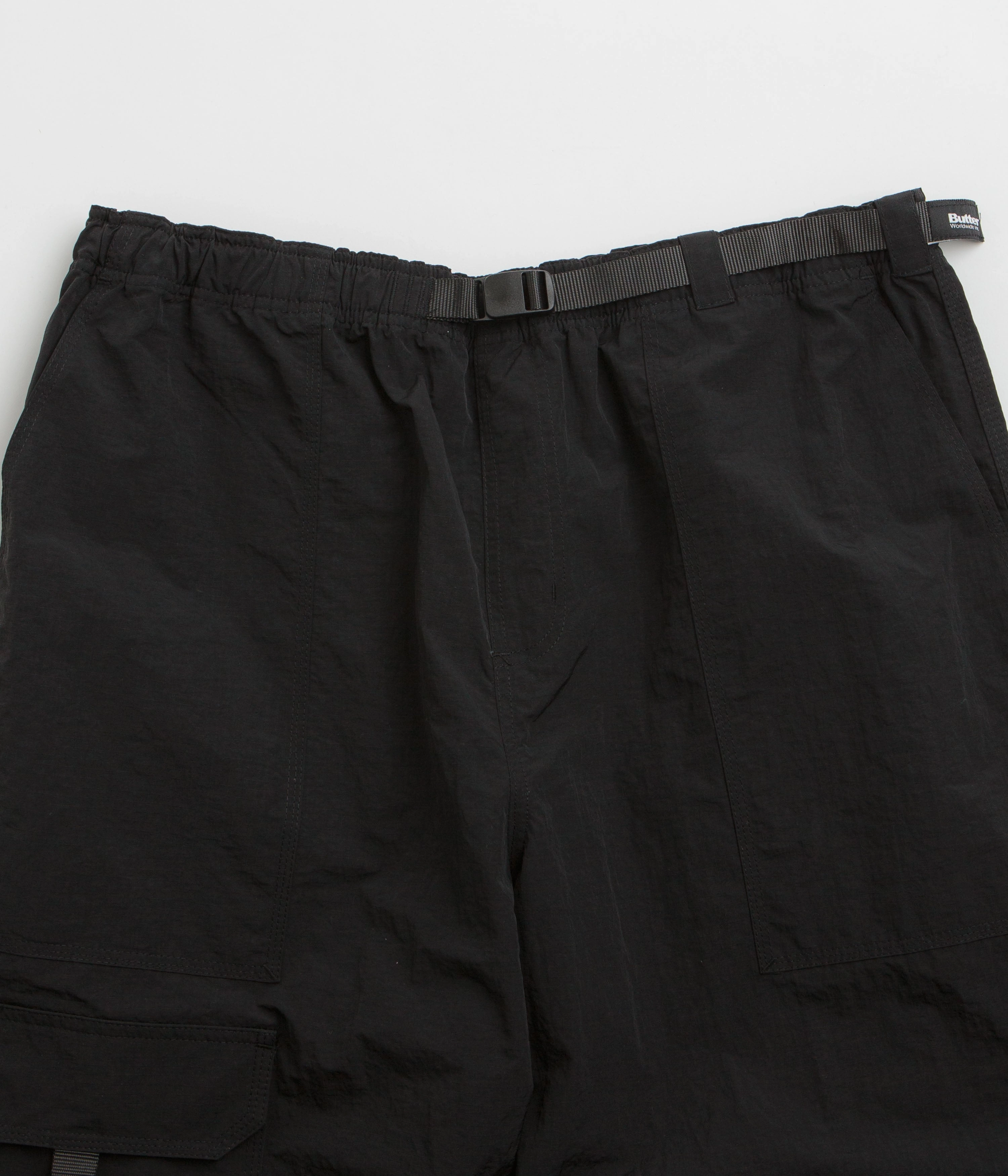 Non Clip Layered Protection Butter Goods Climber Pants - Black / Black
