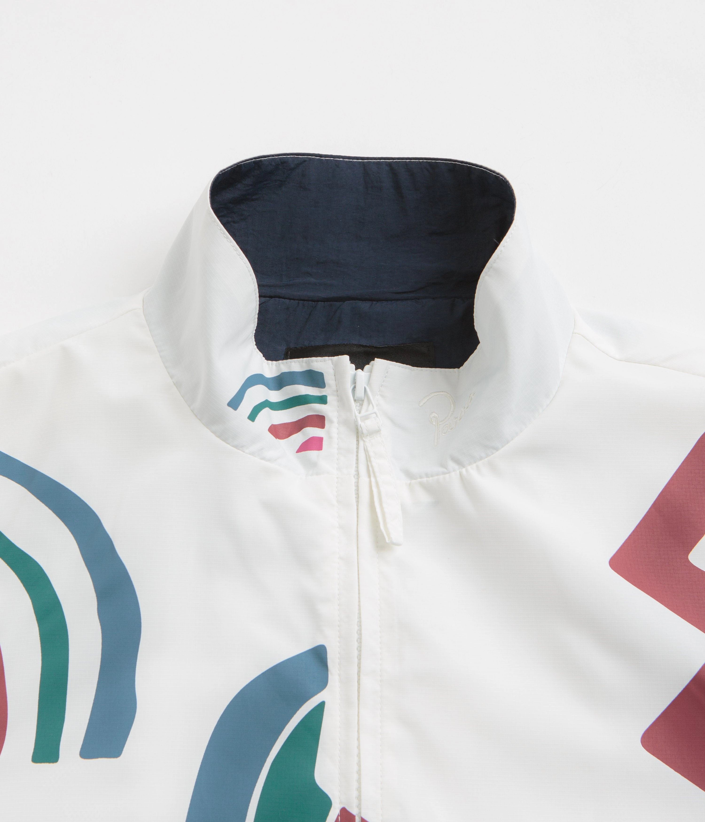 Classic Jacket Fit by Parra Tennis Maybe Track Jacket - White