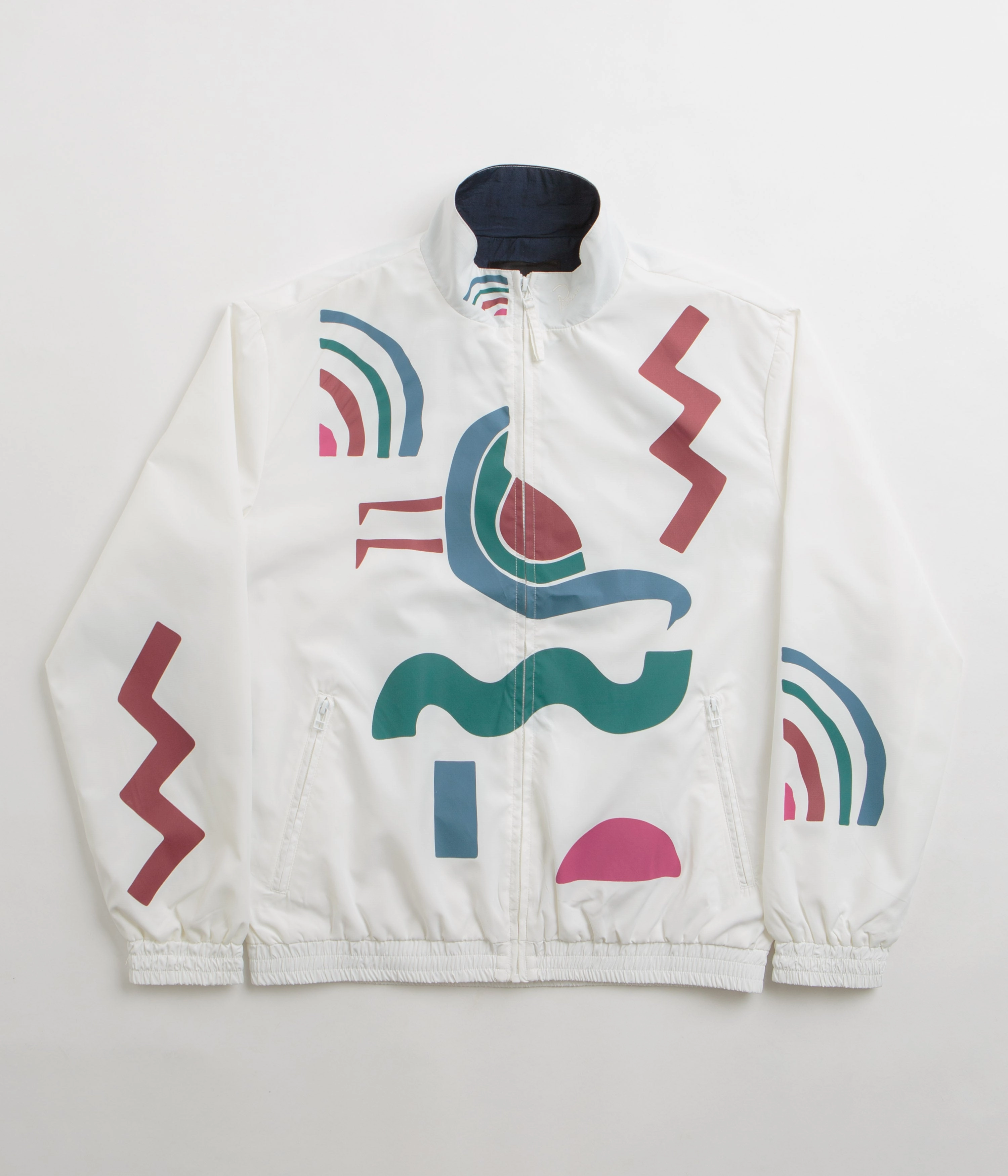 Urban Detail family gathering by Parra Tennis Maybe Track Jacket - White