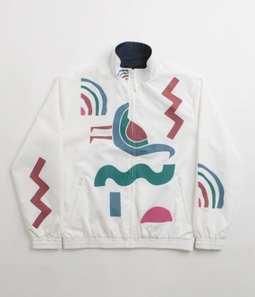 Urban Detail family gathering by Parra Tennis Maybe Track Jacket - White
