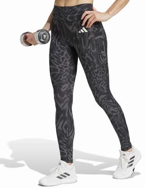 Optime Essentials Stash Pocket Full-Length Leggings - Black Stretch Fabric Premium Stretch