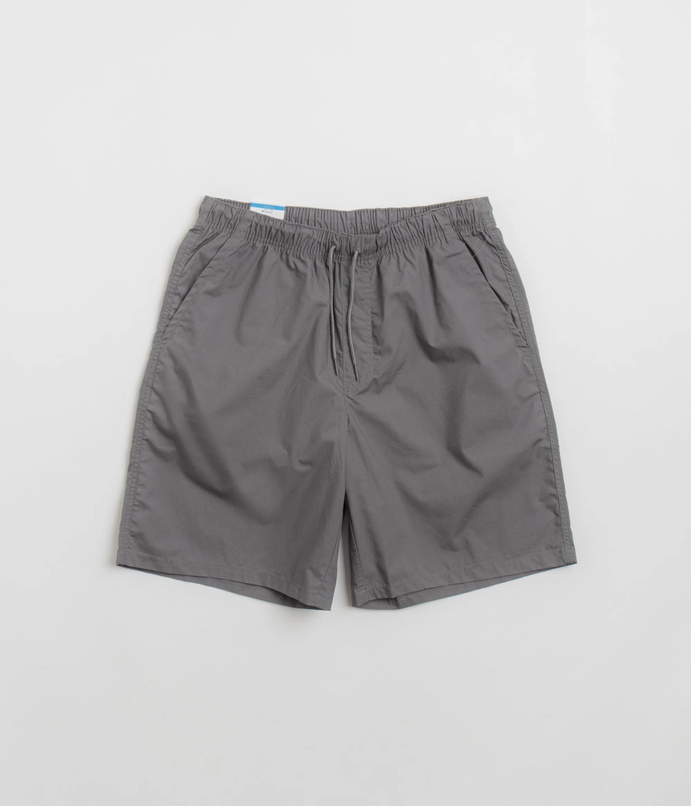 Columbia Washed Out Easy Shorts - City Grey skateboarding gear Nylon shorts