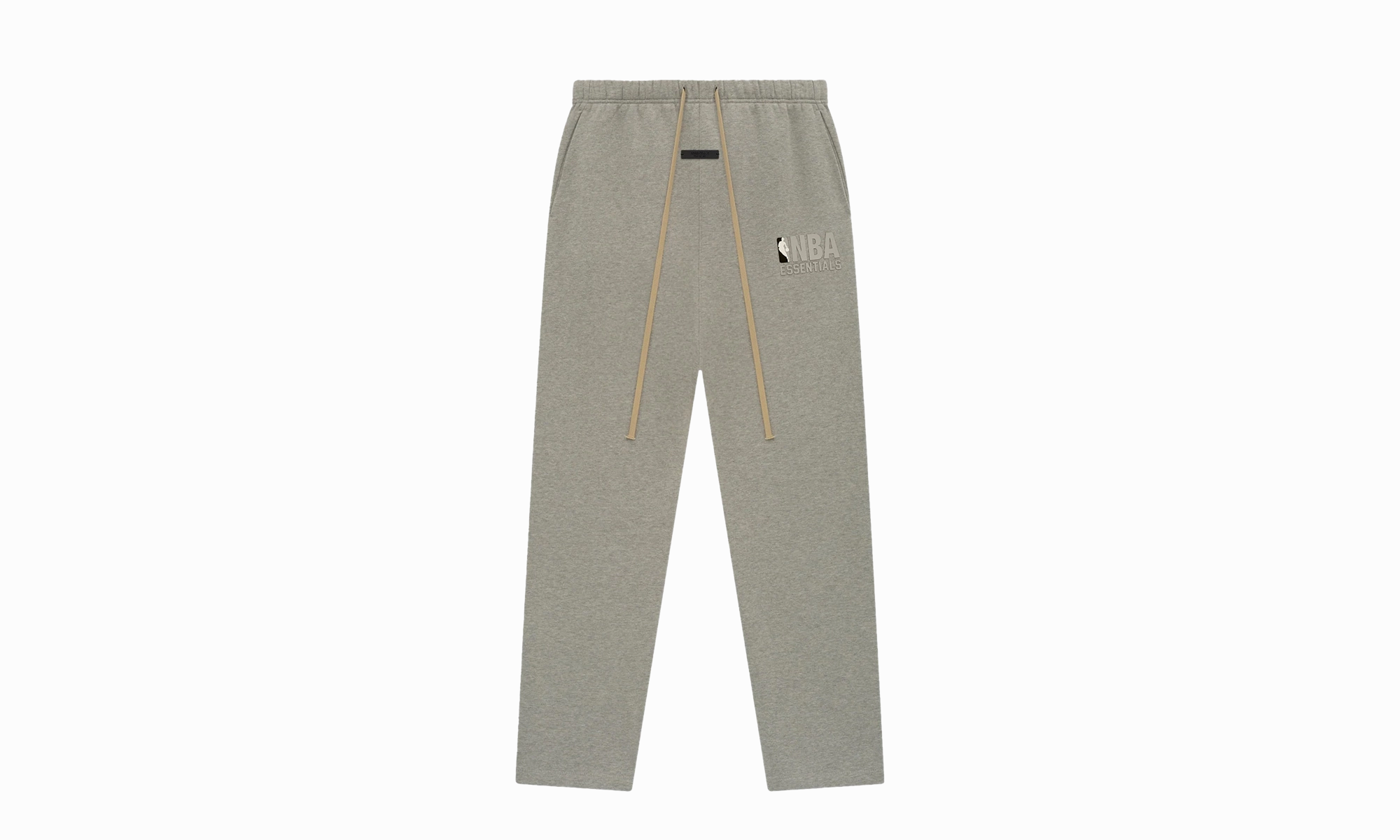 FOG x ESSENTIALS x NBA Mens Sweatpants "Grey" BiasCut Trims