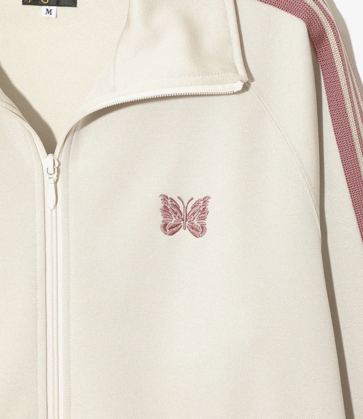 TRACK JACKET POLY SMOOTH - IVORY Campus Vibe Story Glow