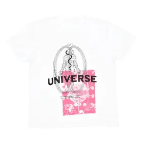 LowBulkFabric Cozy Wrap UNIVERSE WITHIN - WHITE